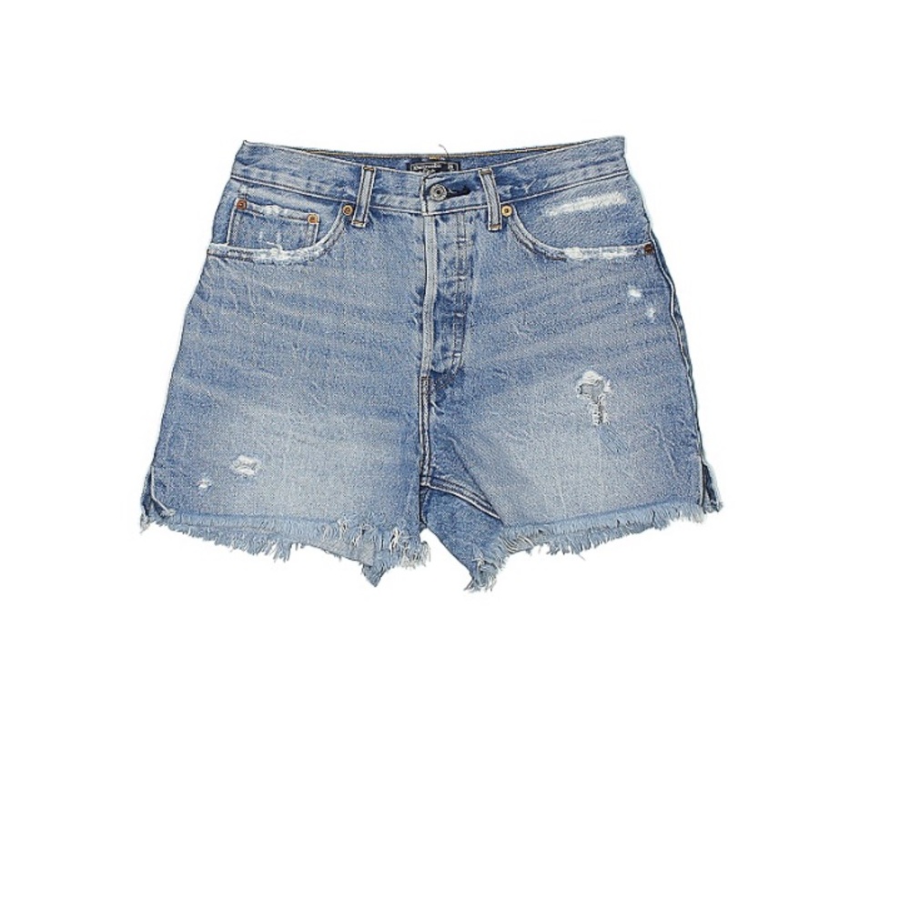 Abercrombie & Fitch size 26 high rise jean shorts- never worn!